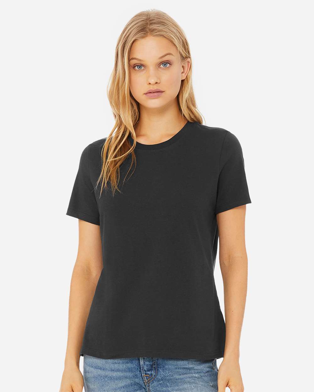 Women’s Relaxed Jersey Tee – 6400 – Dark Grey