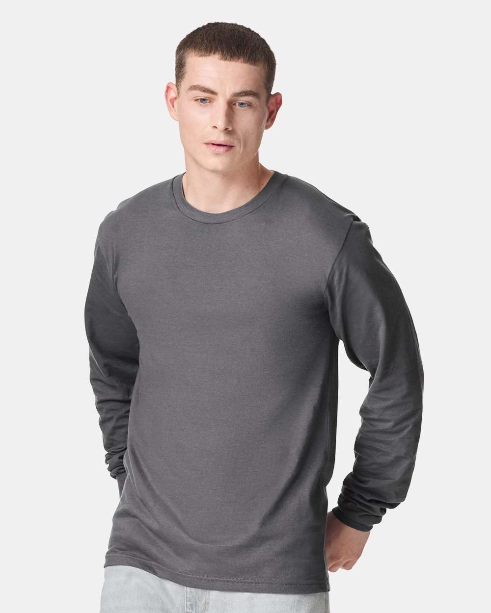 Unisex Fine Jersey Long Sleeve Tee – 2007