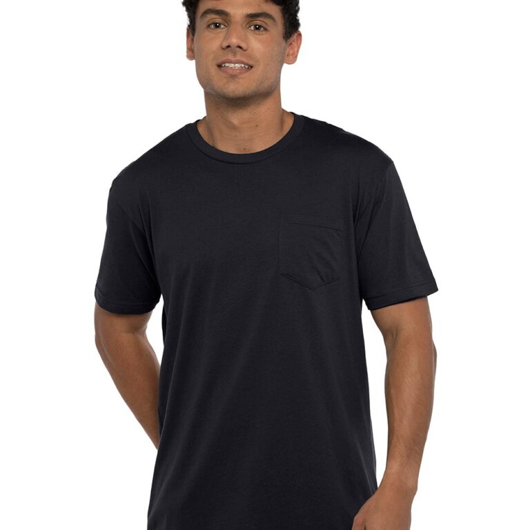 Unisex Cotton Pocket Tee – 3605