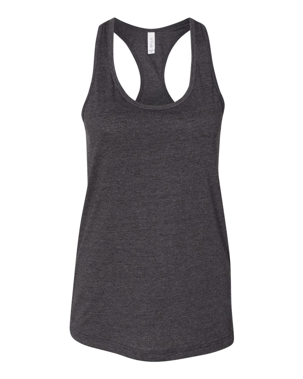 Women's Jersey Racerback Tank – 6008 – Dark Grey Heather