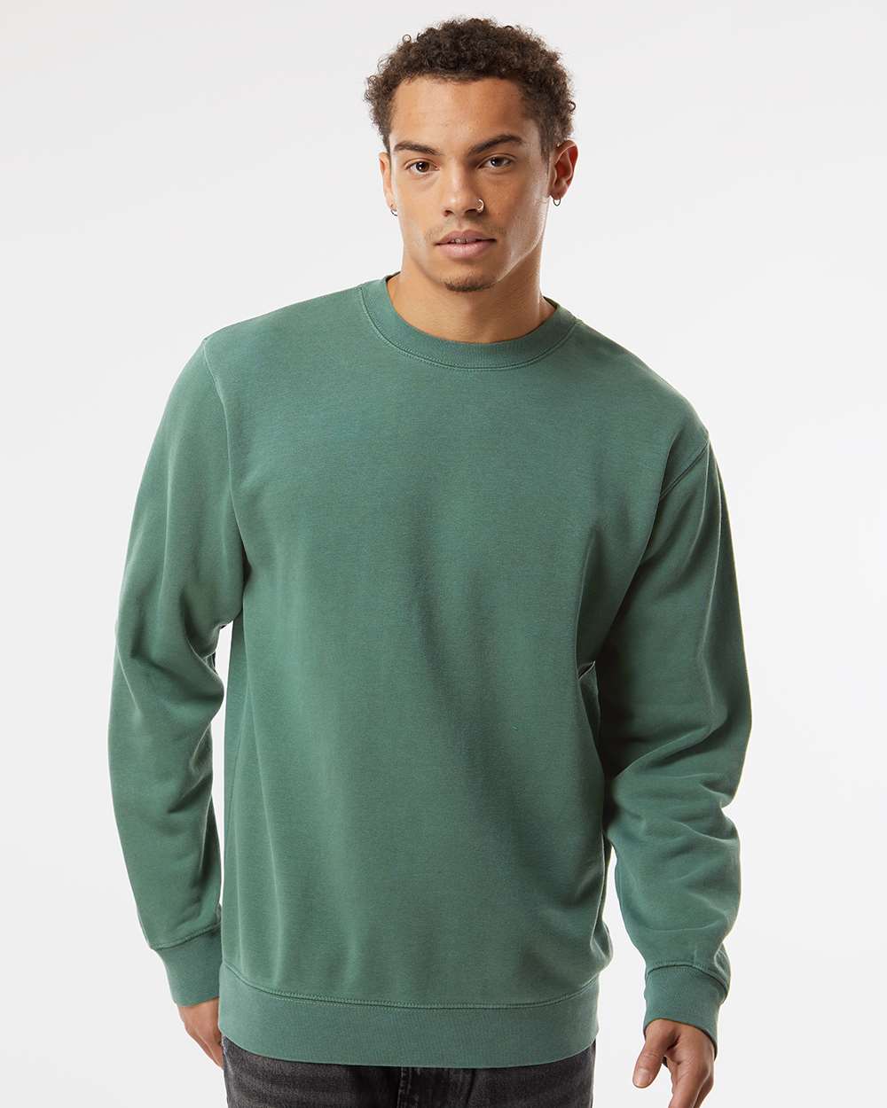 Unisex Midweight Pigment-Dyed Crewneck Sweatshirt – PRM3500