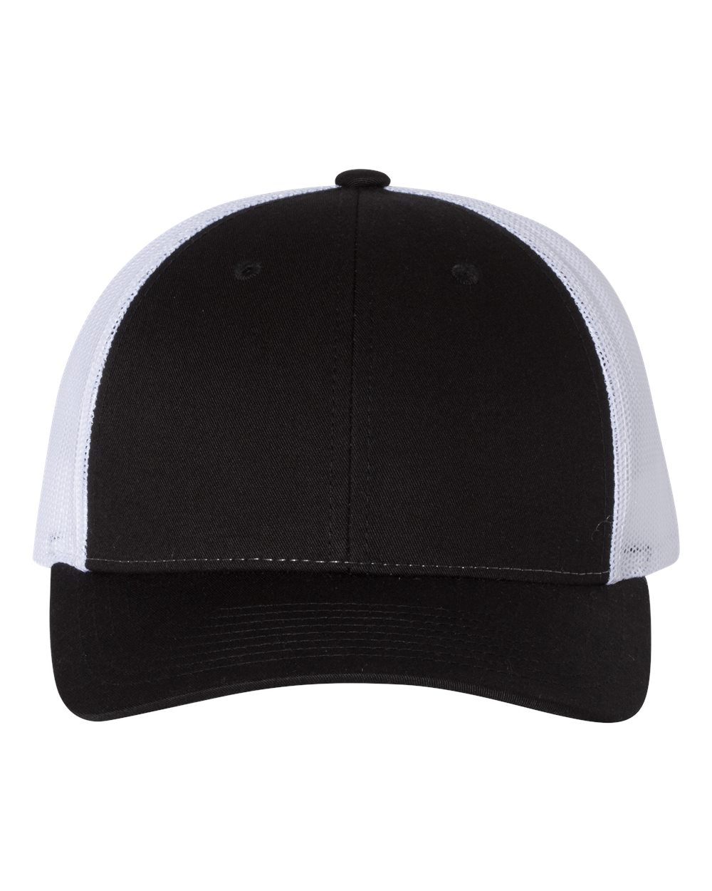 Low Pro Trucker Cap – 115 – Black/ White