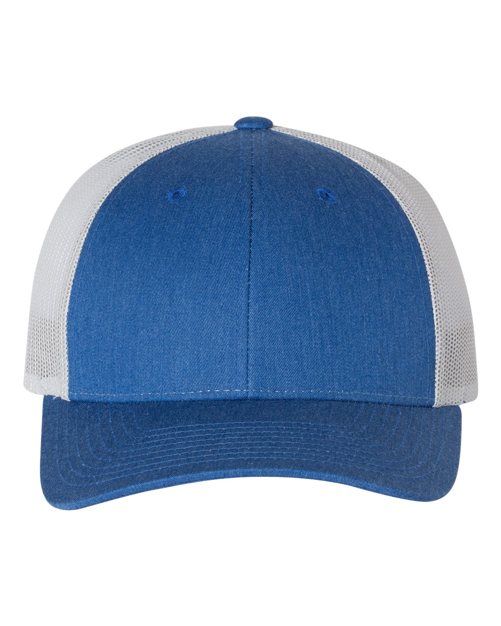 Low Pro Trucker Cap – 115 – Heather Royal/ Light Grey