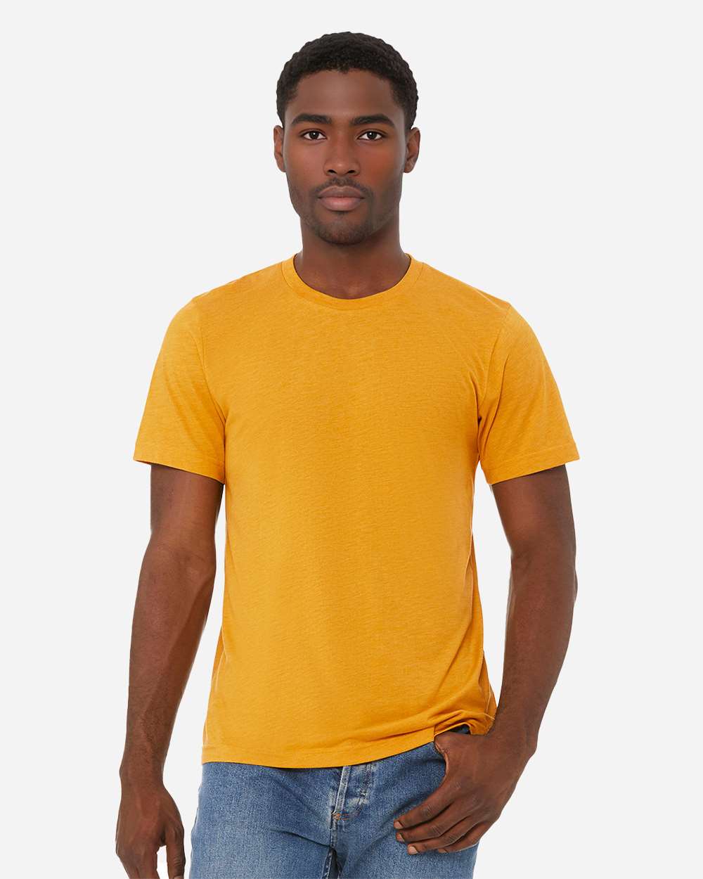 Triblend Tee – 3413 – Mustard Triblend