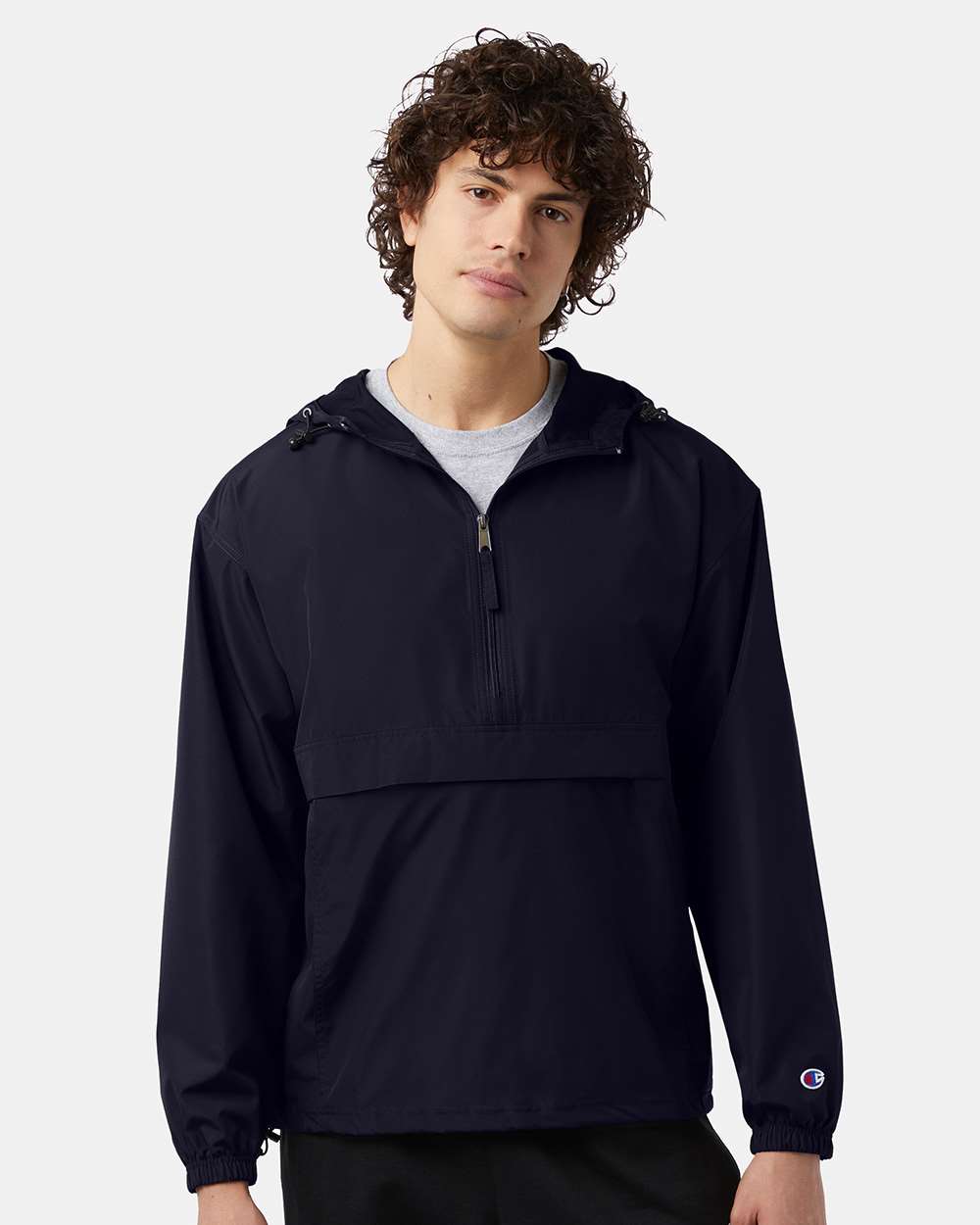 Unisex Packable Anorak Jacket – CO200 – Navy