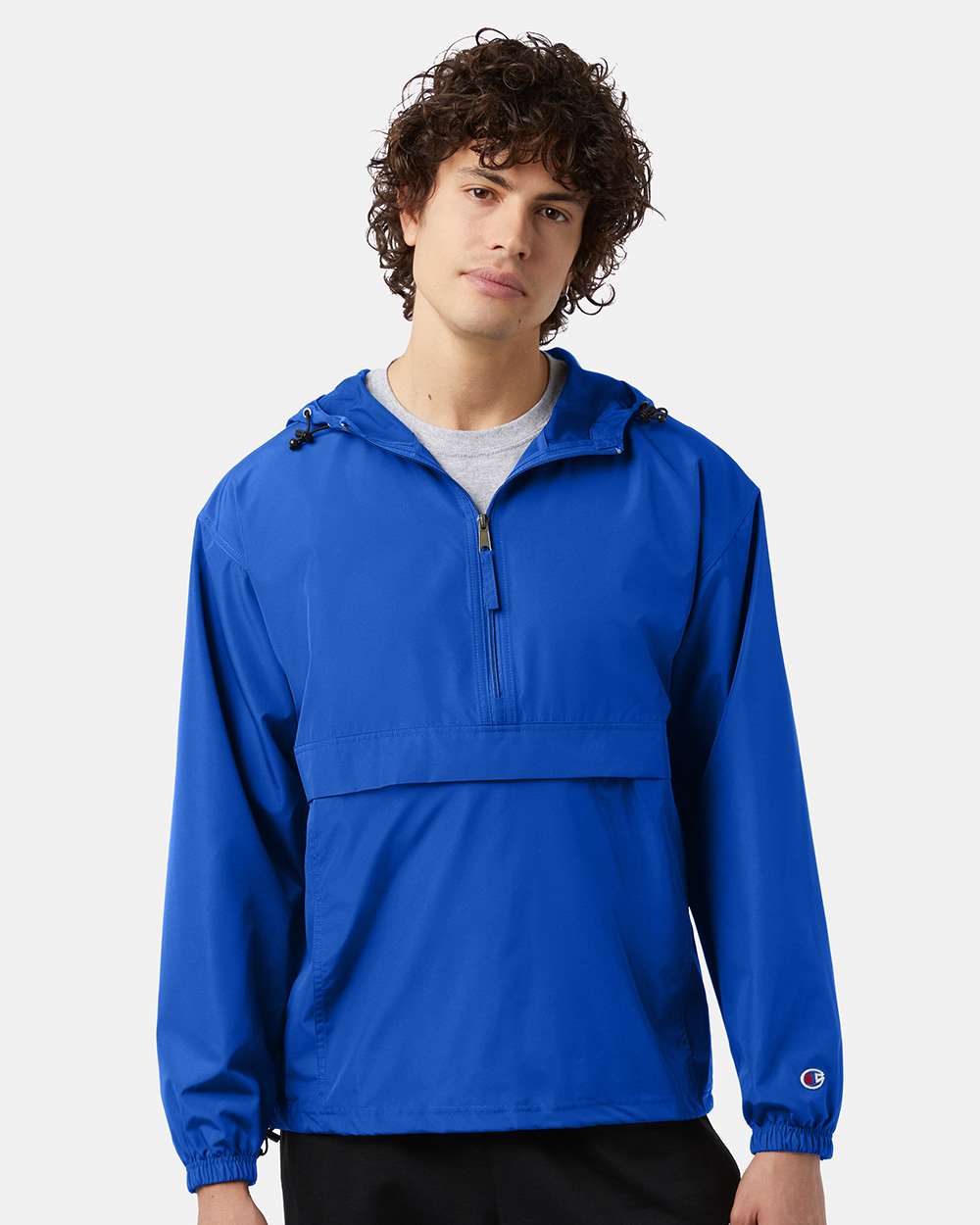 Unisex Packable Anorak Jacket – CO200 – Royal Blue
