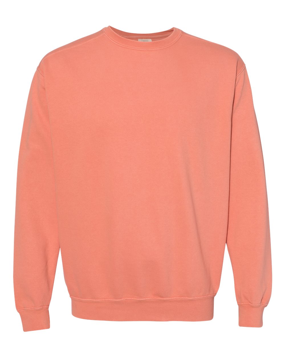 Unisex Garment-Dyed Crewneck Sweatshirt – 1566 – Terracotta