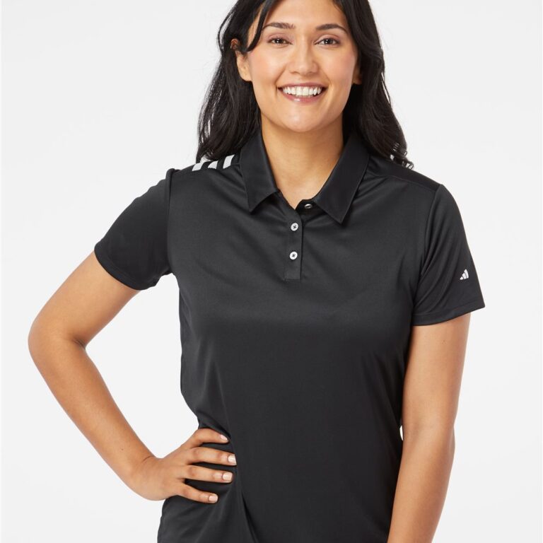 Women's 3-Stripes Shoulder Polo – A325