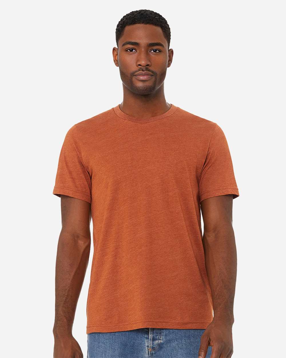 CVC Jersey Tee – 3001CVC – Heather Autumn