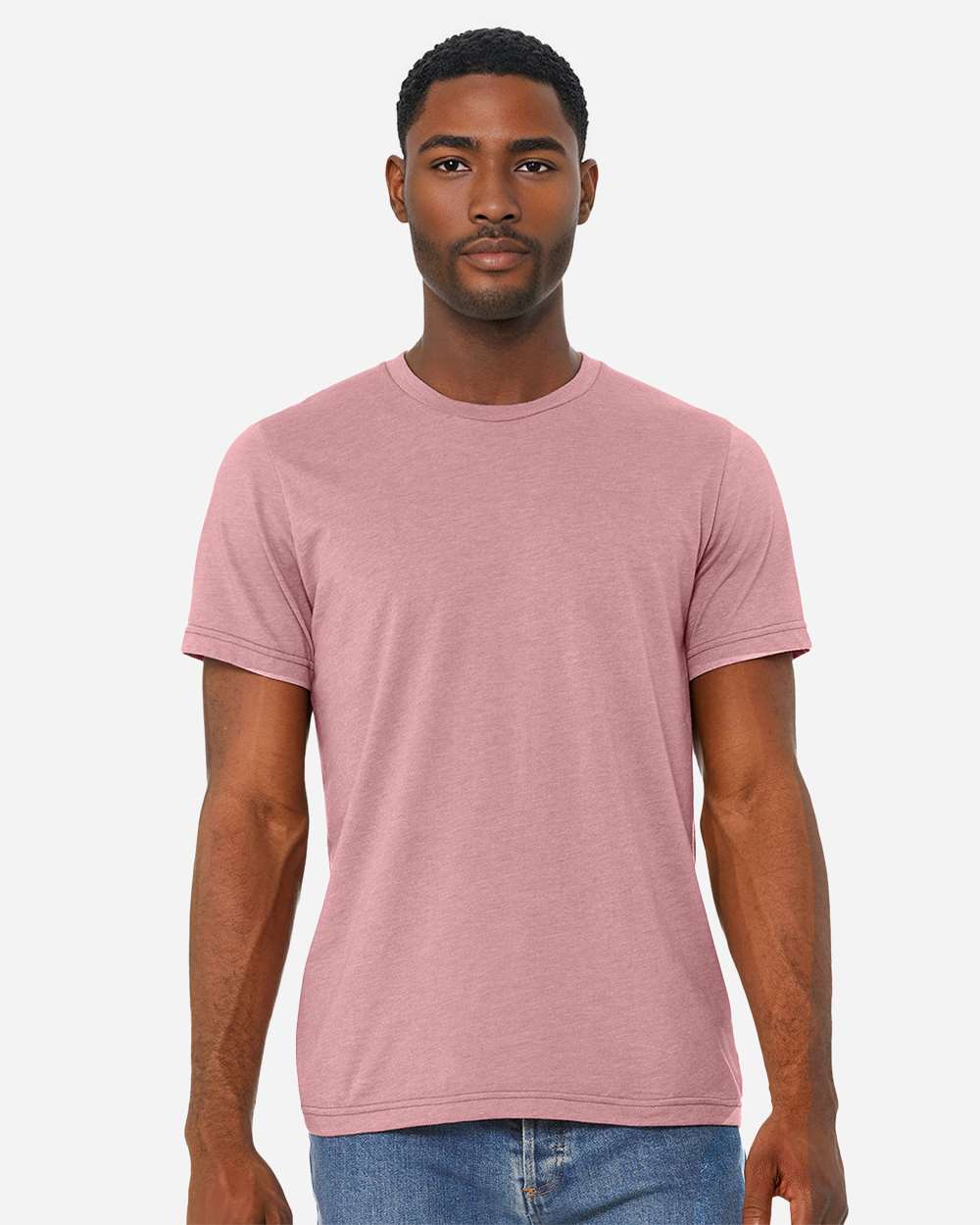 CVC Jersey Tee – 3001CVC – Heather Orchid