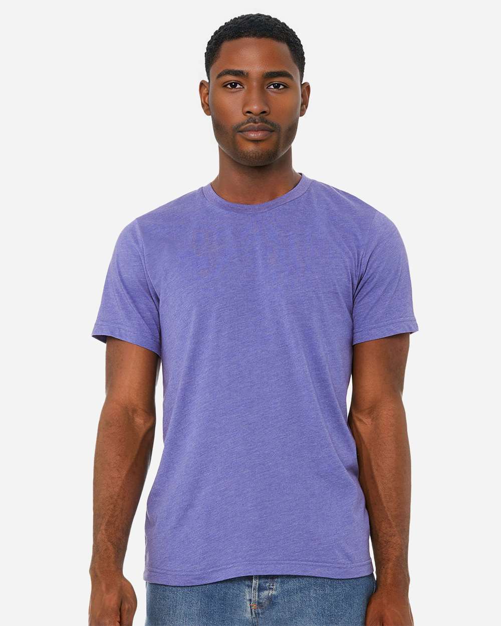 CVC Jersey Tee – 3001CVC – Heather Lapis