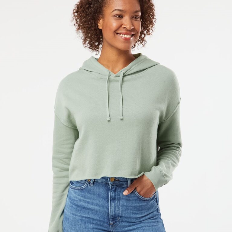 Women’s Lightweight Crop Hooded Sweatshirt – AFX64CRP