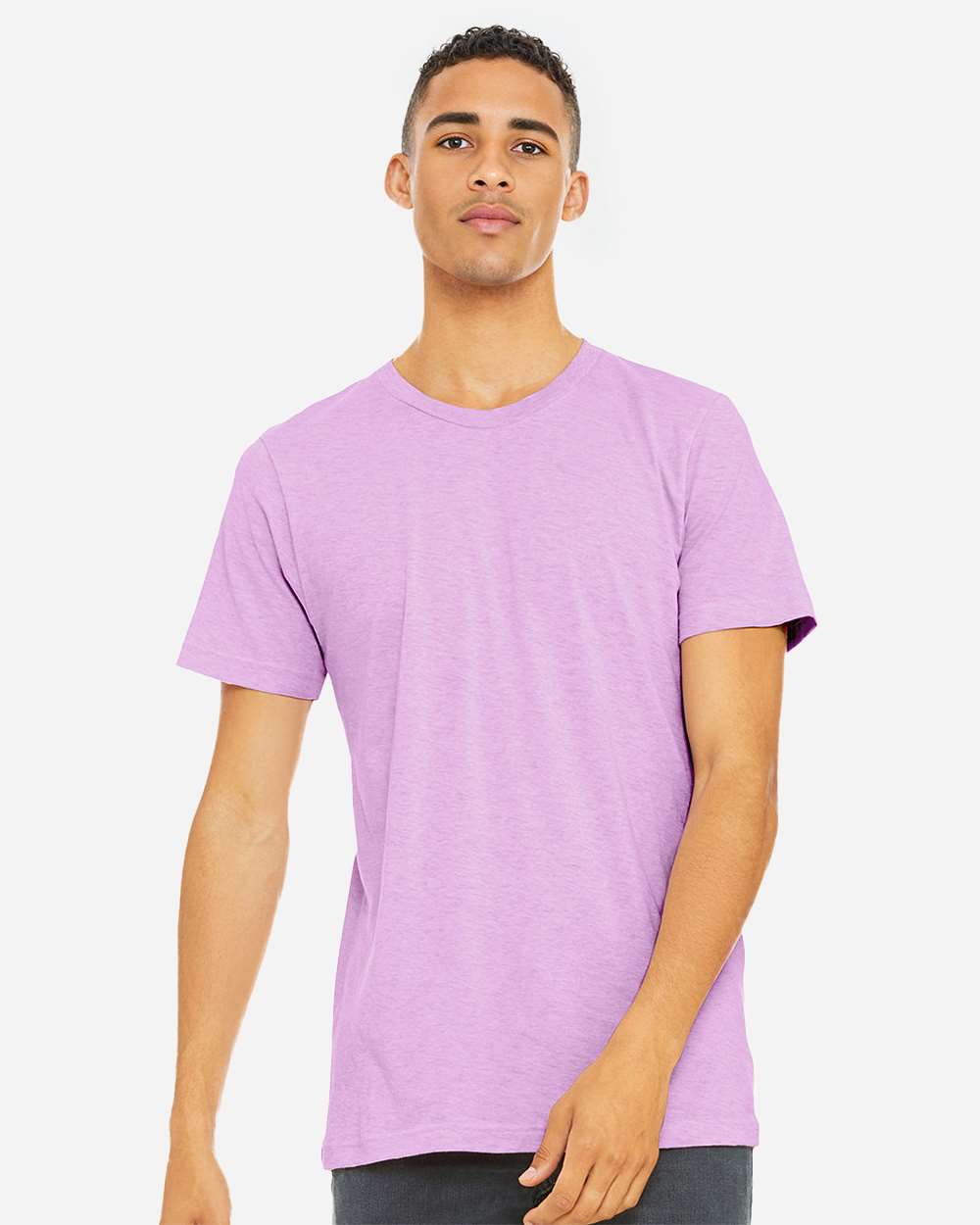 CVC Jersey Tee – 3001CVC – Heather Prism Lilac