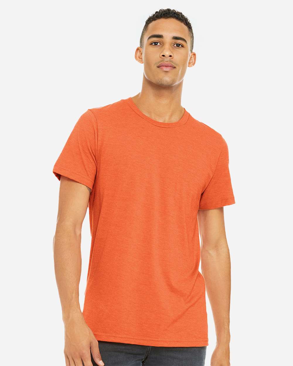 CVC Jersey Tee – 3001CVC – Heather Orange