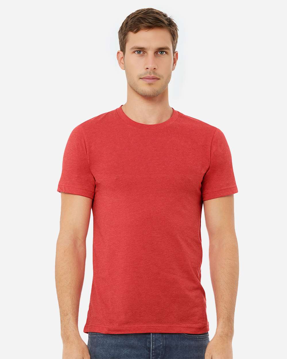 CVC Jersey Tee – 3001CVC – Heather Red