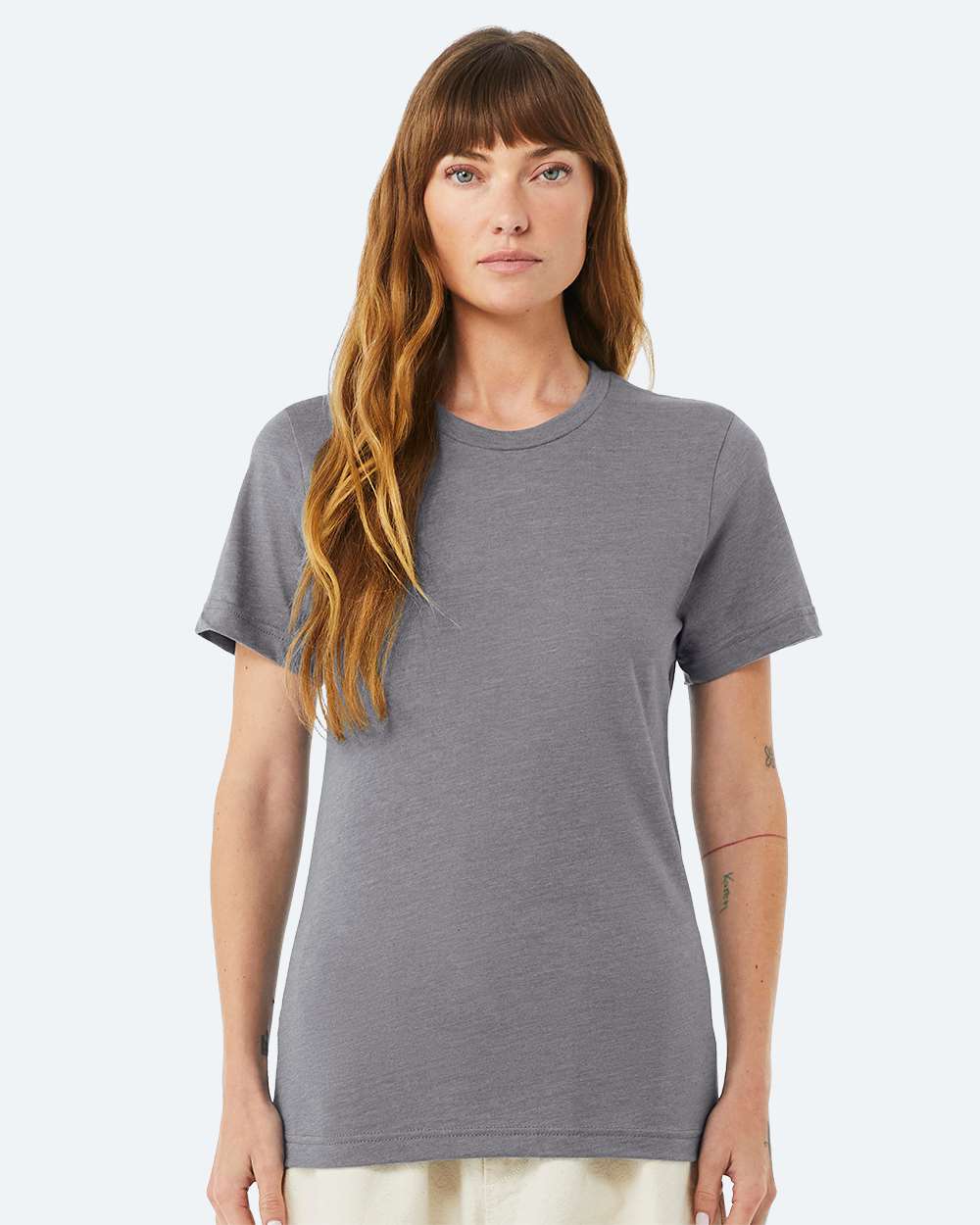 CVC Jersey Tee – 3001CVC – Heather Storm