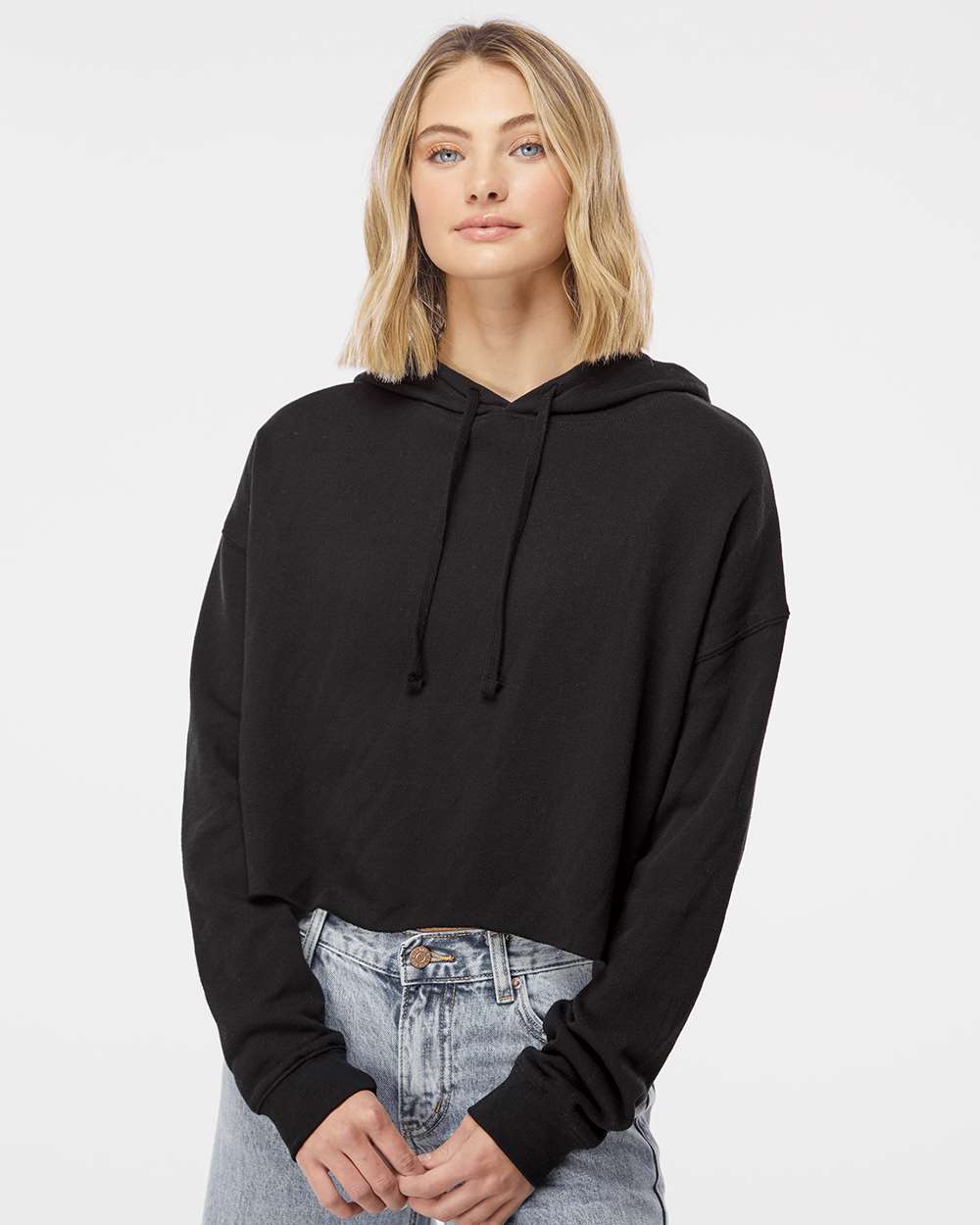 Women’s Lightweight Crop Hooded Sweatshirt – AFX64CRP