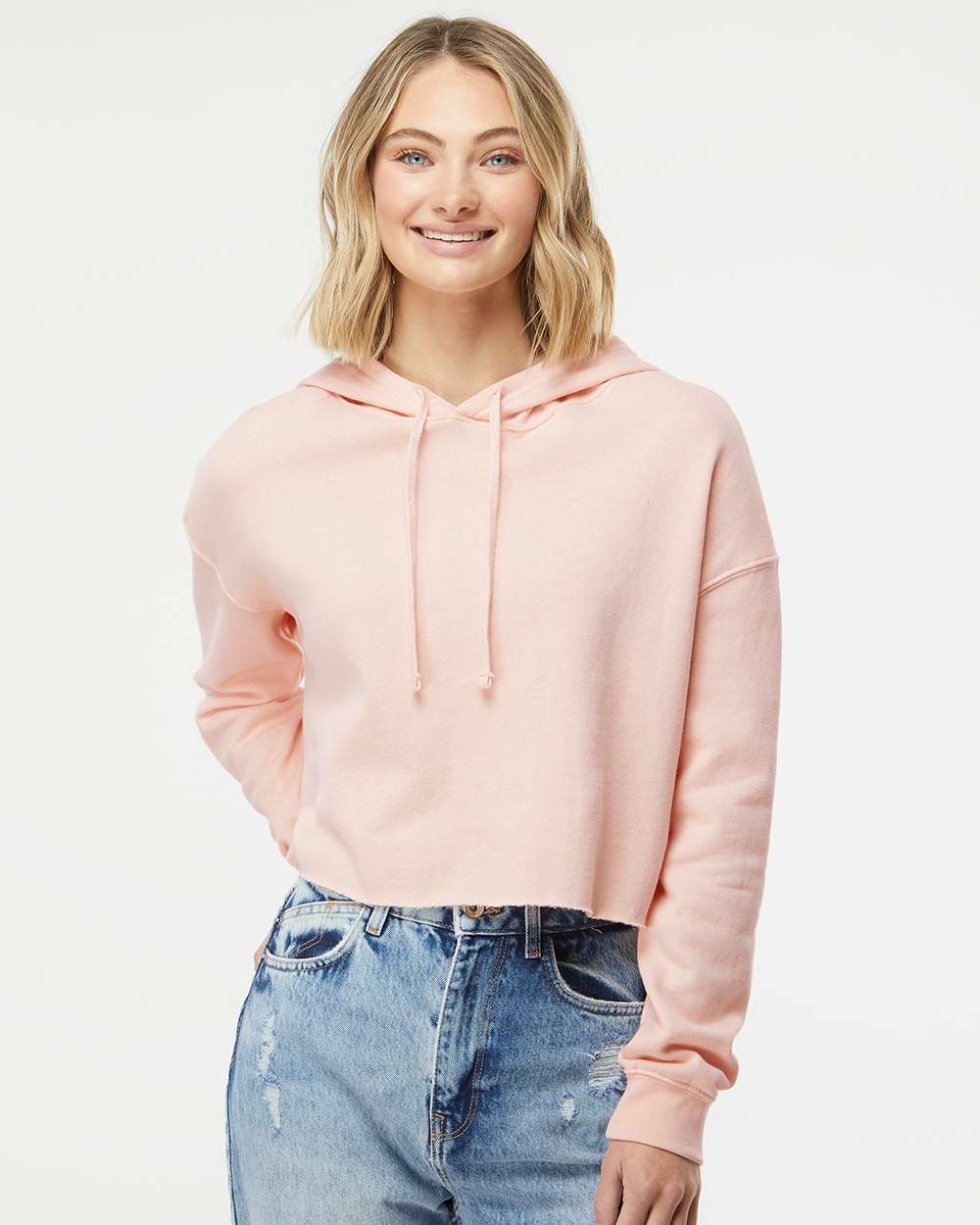 Women’s Lightweight Crop Hooded Sweatshirt – AFX64CRP