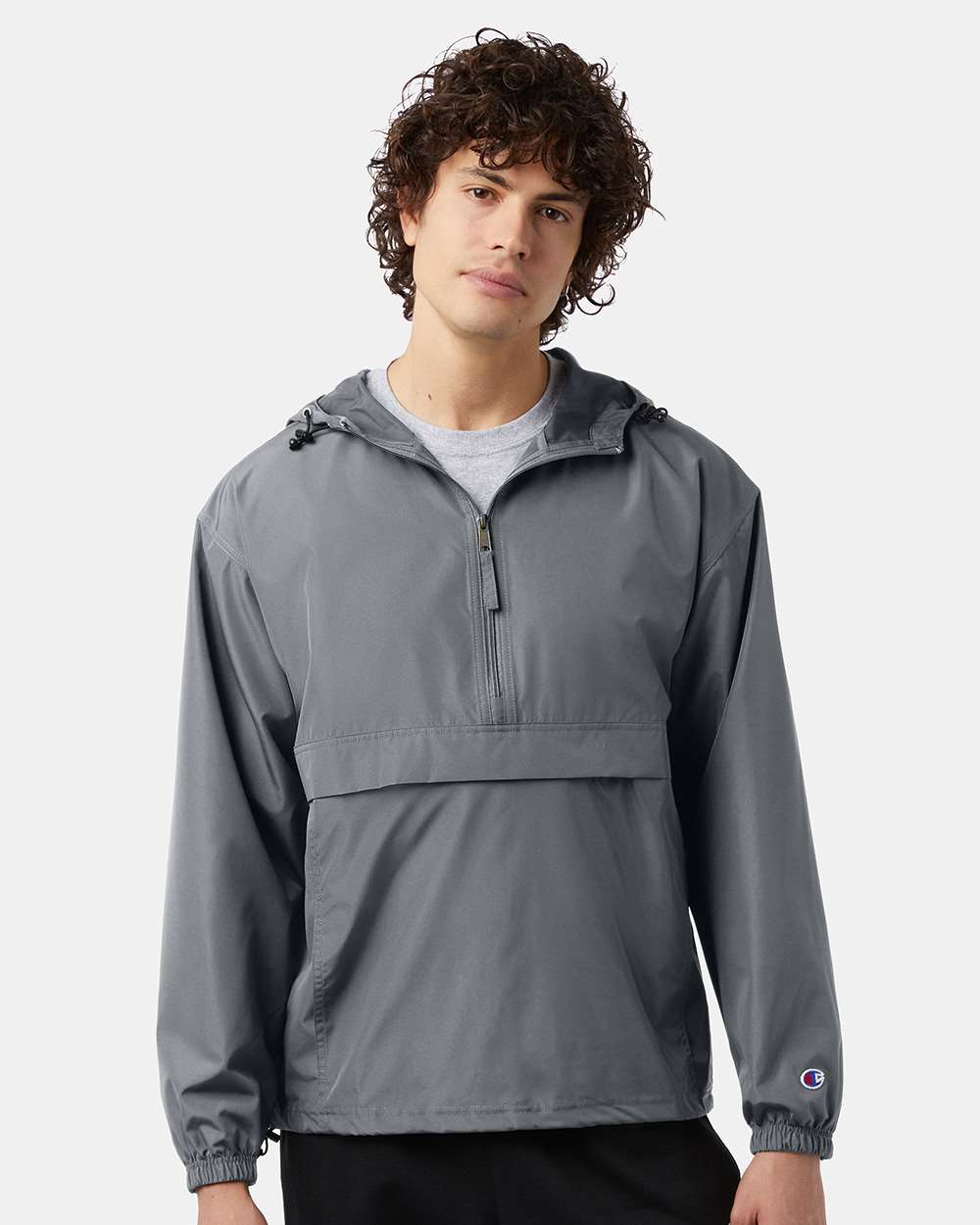 Unisex Packable Anorak Jacket – CO200 – Graphite
