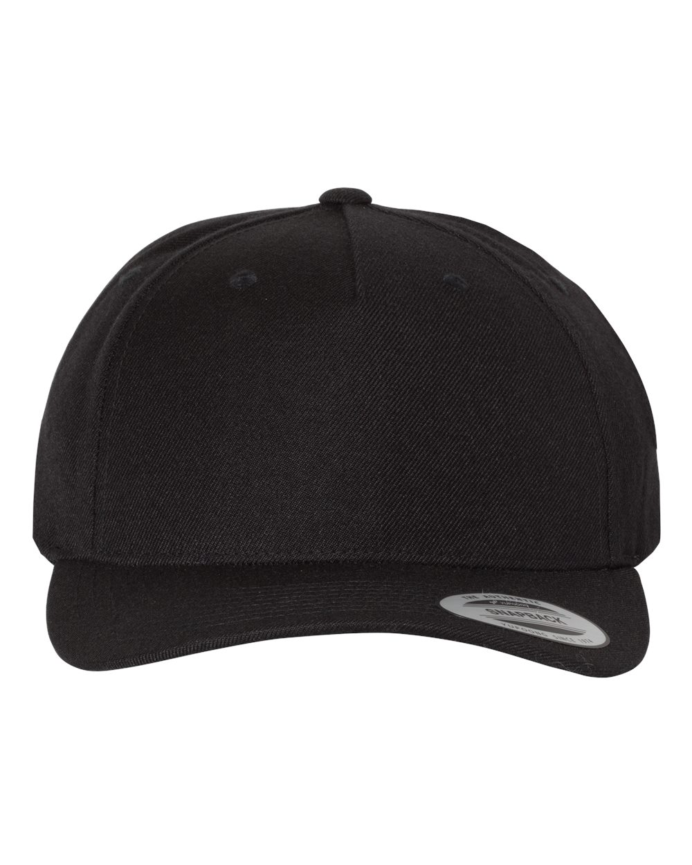 Premium Five-Panel Curved Bill Snapback Cap – 5789M