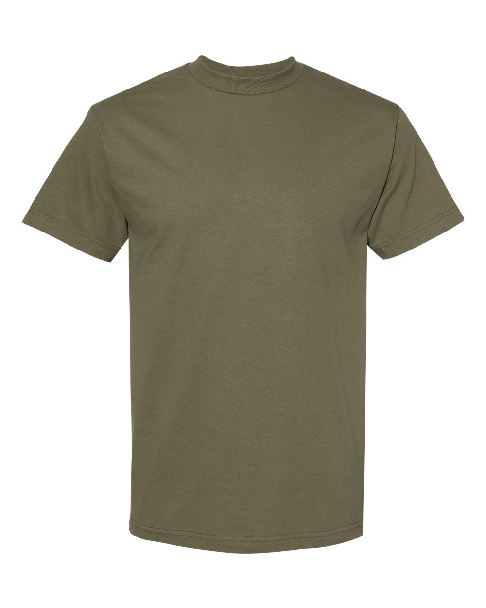 Unisex Heavyweight Cotton Tee – 1301 – Military Green