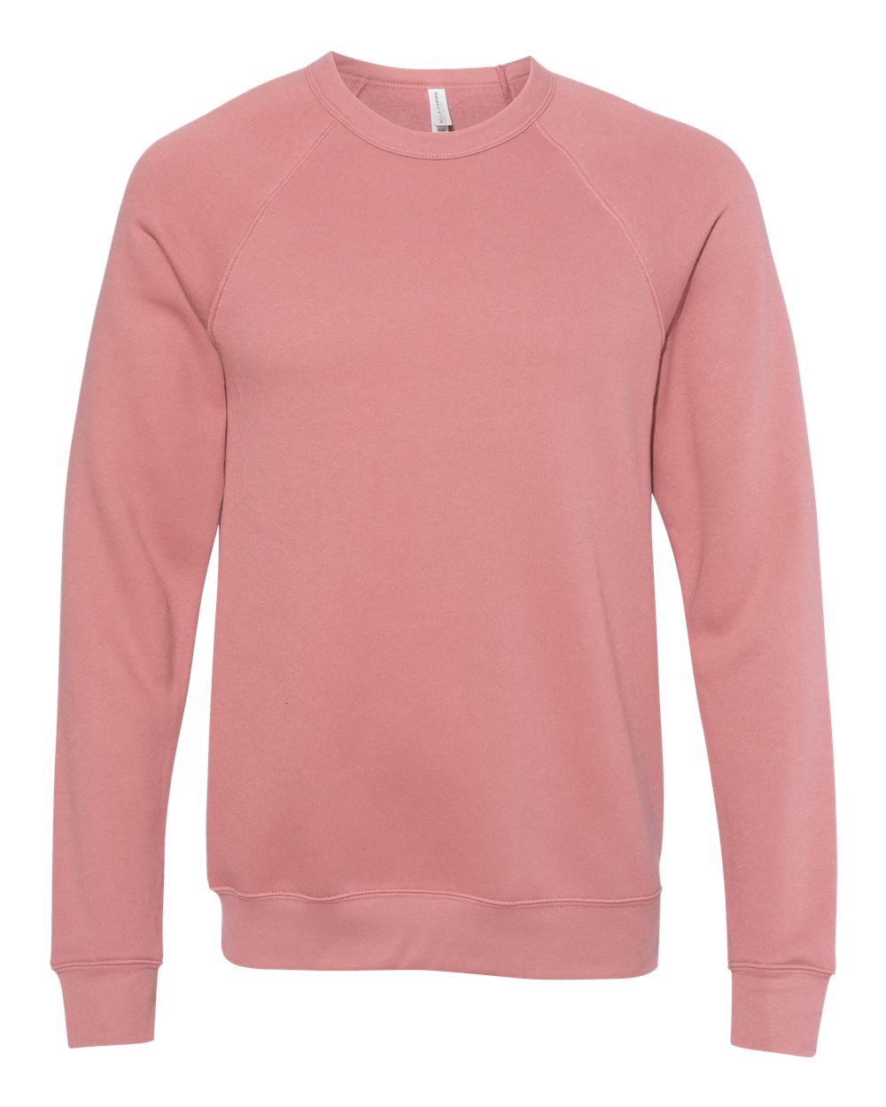 Unisex Sponge Fleece Raglan Crewneck Sweatshirt – 3901 – Mauve