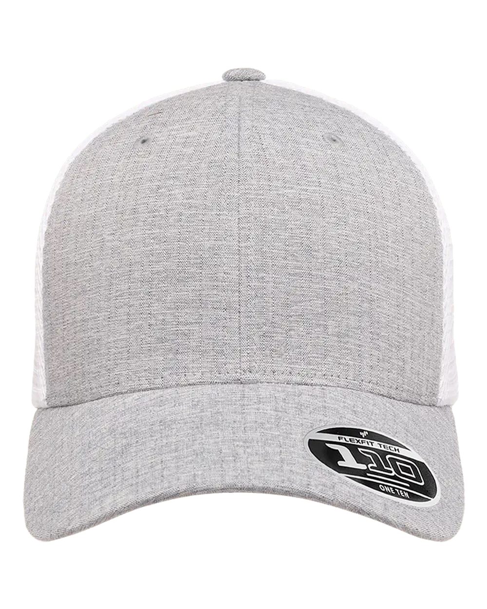 110® Mesh-Back Cap – 110M – Melange Silver/ White