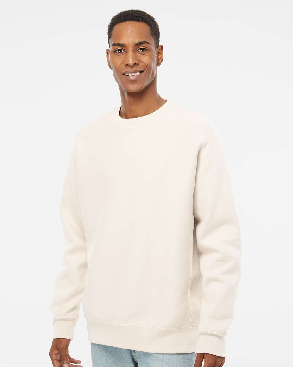 Unisex Legend Premium Heavyweight Cross-Grain Crewneck Sweatshirt – IND5000C