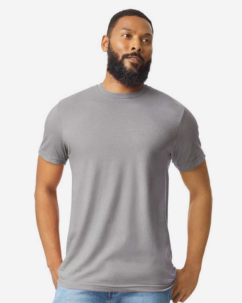 Unisex Softstyle® CVC T-Shirt – 64000CVC – Cement
