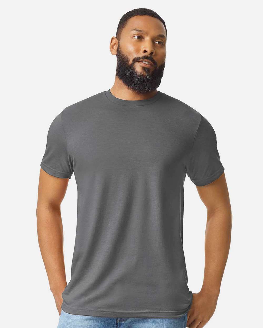 Unisex Softstyle® CVC T-Shirt – 64000CVC – Gunmetal