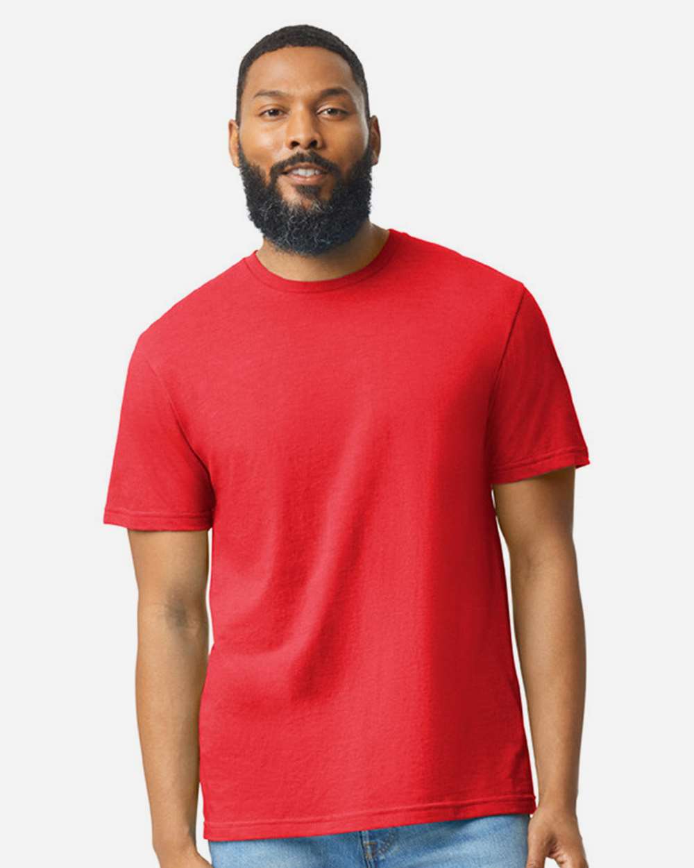 Unisex Softstyle® CVC T-Shirt – 64000CVC – Red Mist