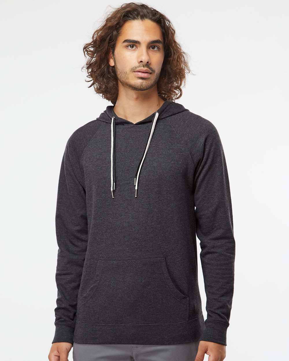 Unisex Icon Lightweight Loopback Terry Hooded Sweatshirt – SS1000