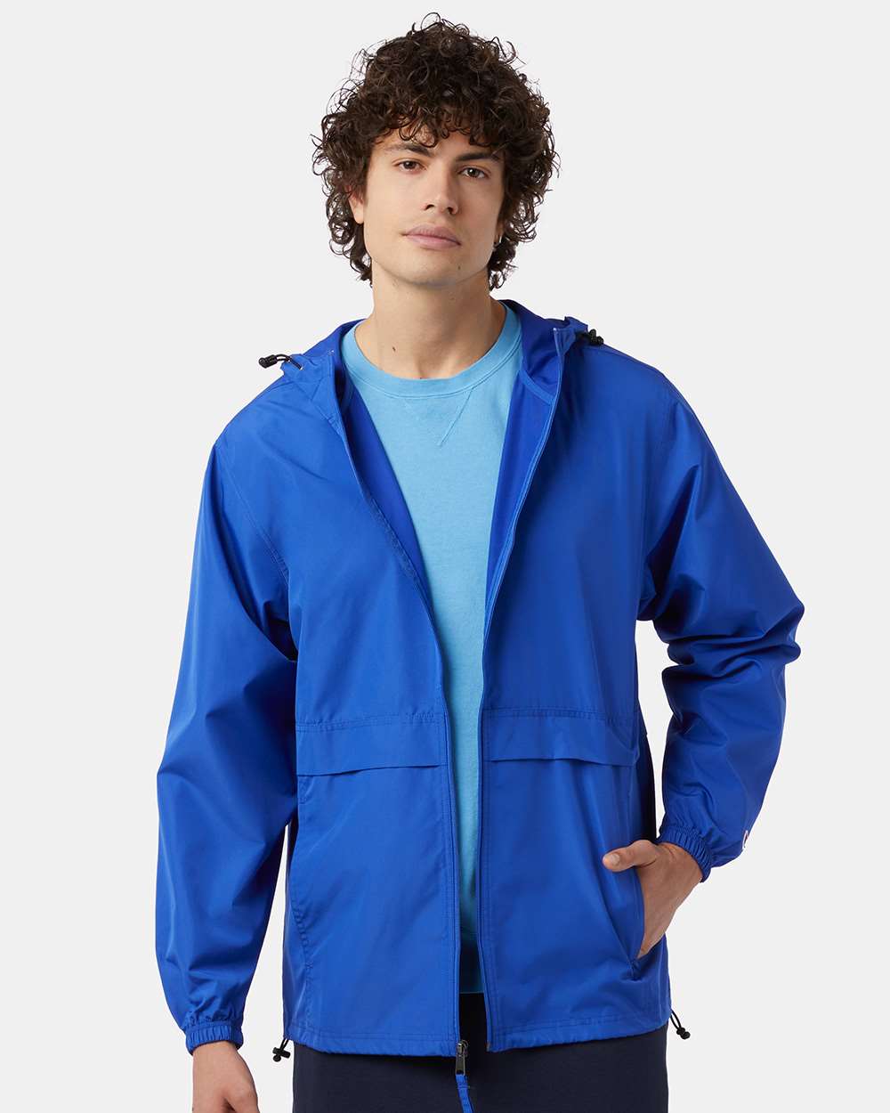 Unisex Full-Zip Anorak Jacket – CO125 – Royal Blue