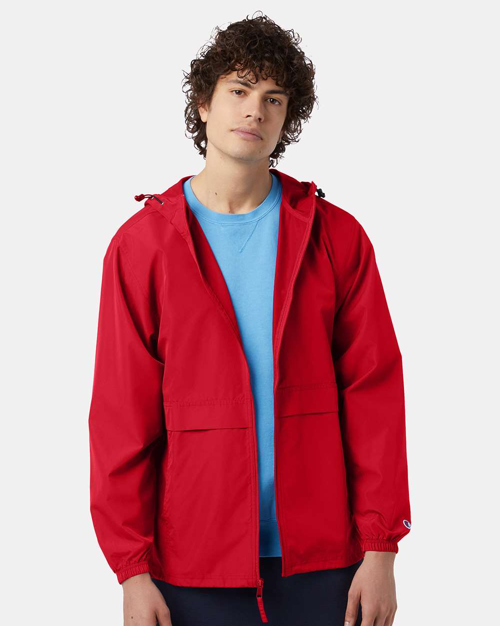 Unisex Full-Zip Anorak Jacket – CO125 – Scarlet