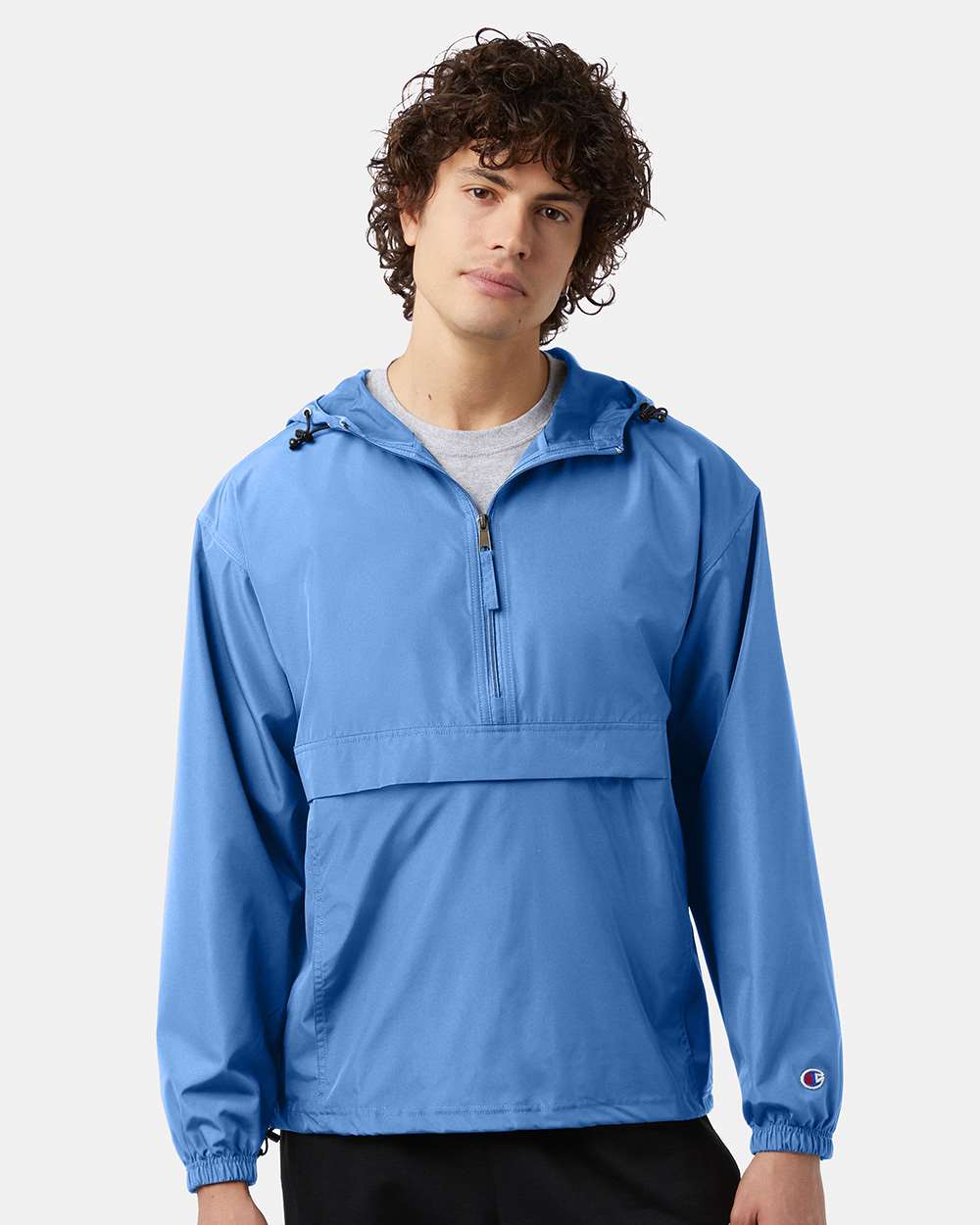 Unisex Packable Anorak Jacket – CO200 – Light Blue