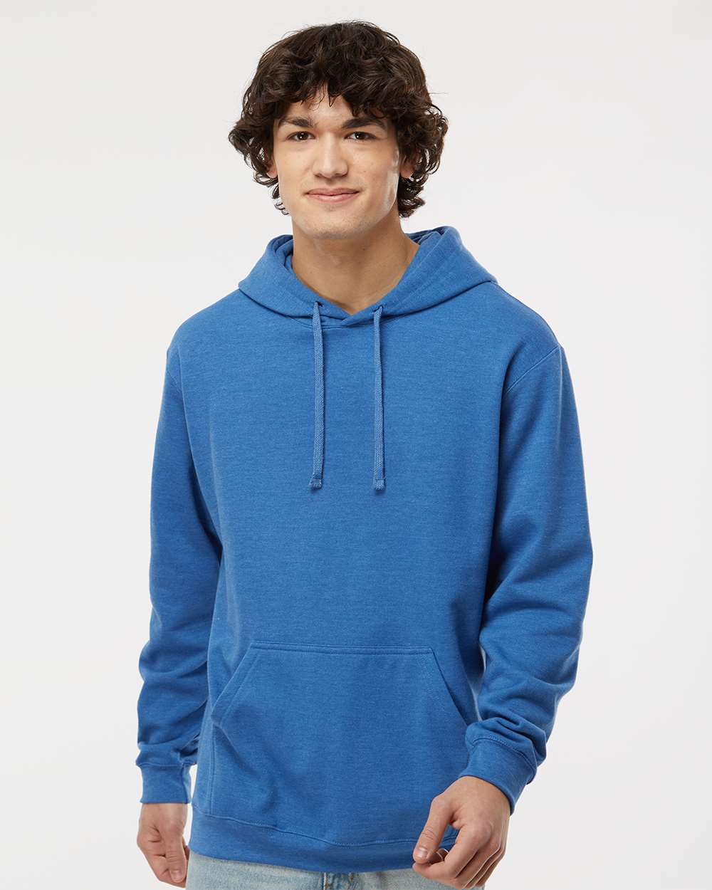 Unisex Pullover Hoodie – 3320 – Heather Royal