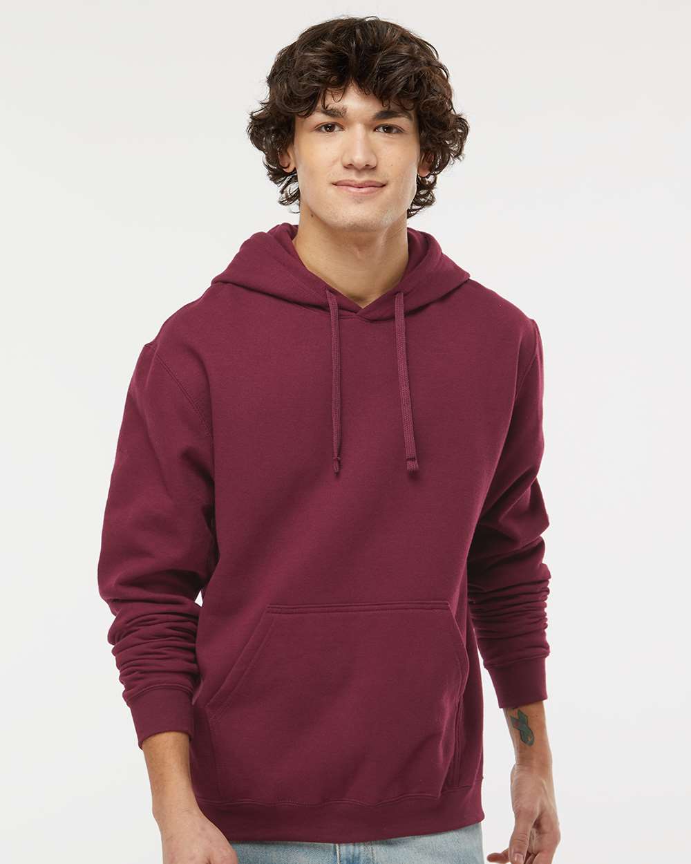 Unisex Pullover Hoodie – 3320 – Maroon