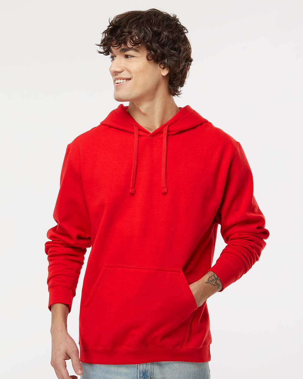 Unisex Pullover Hoodie – 3320 – Red
