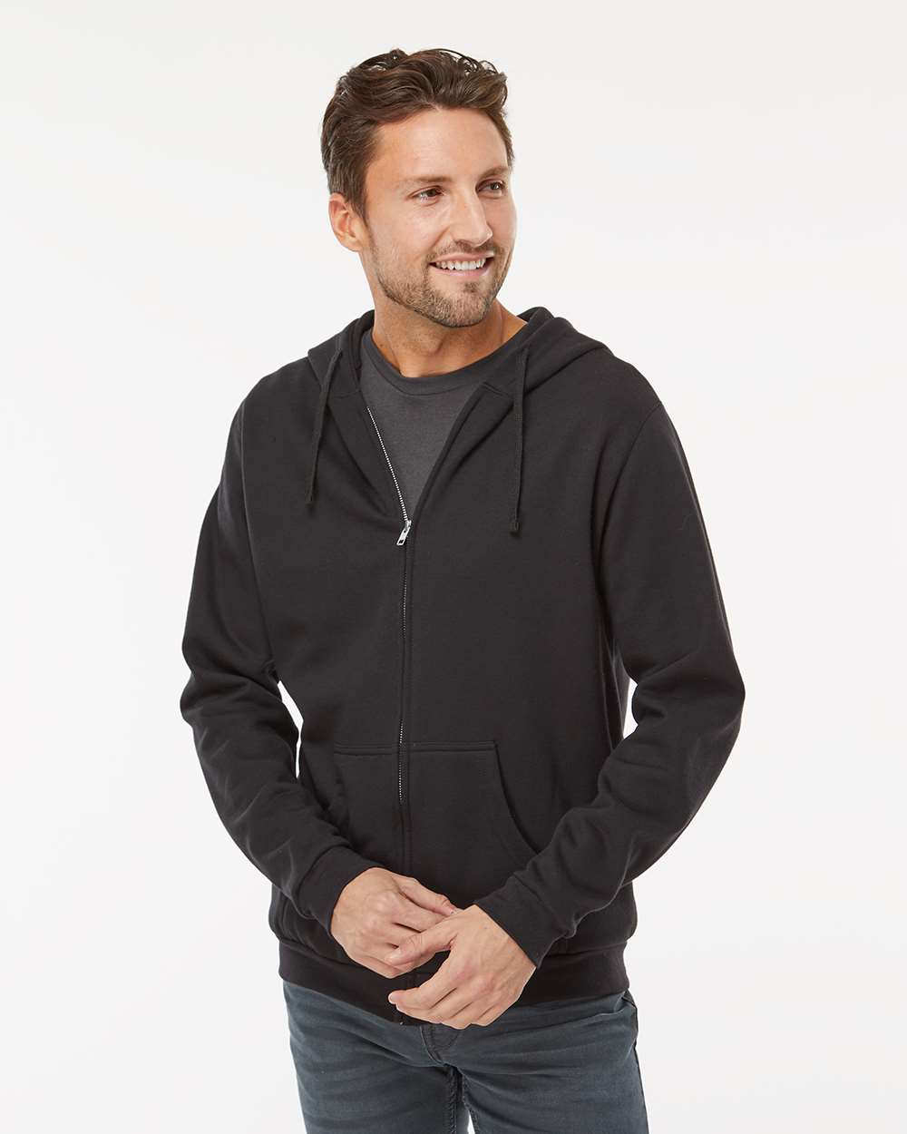 Unisex Zipper Fleece Hoodie – 3331