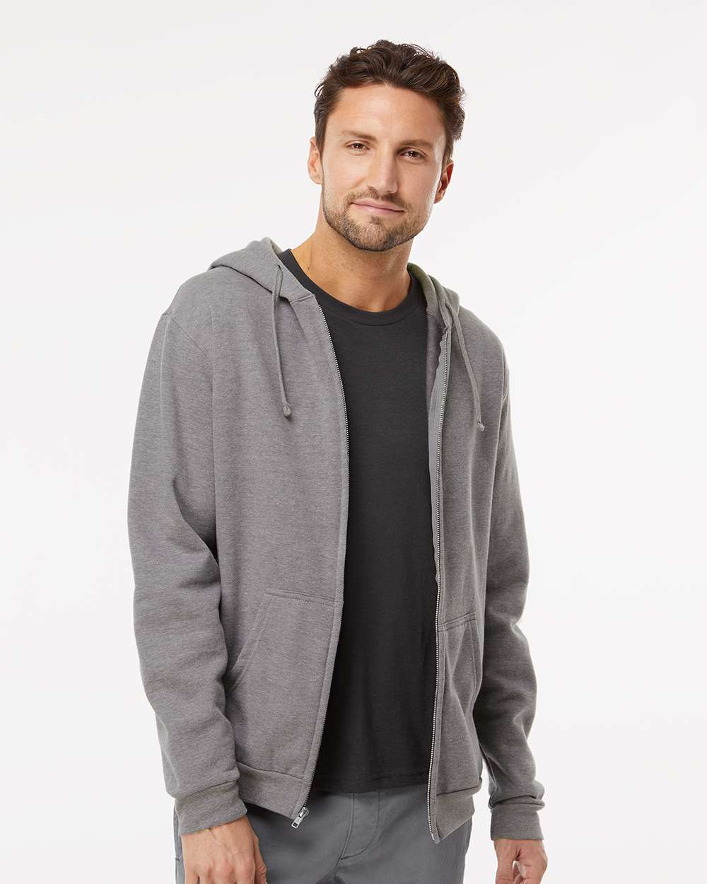 Unisex Zipper Fleece Hoodie – 3331