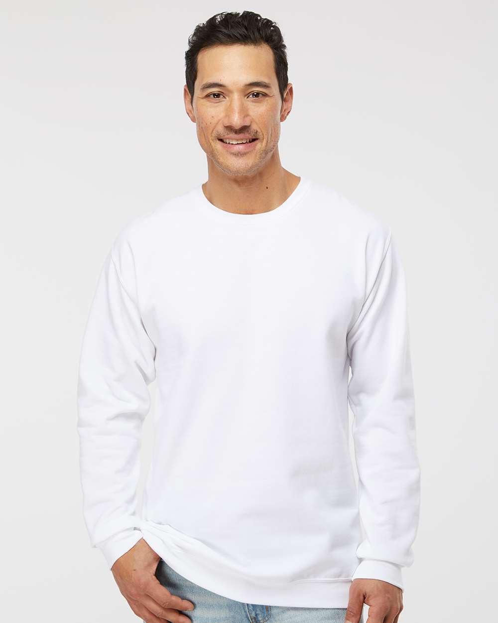 Unisex Crewneck Fleece – 3340 – White