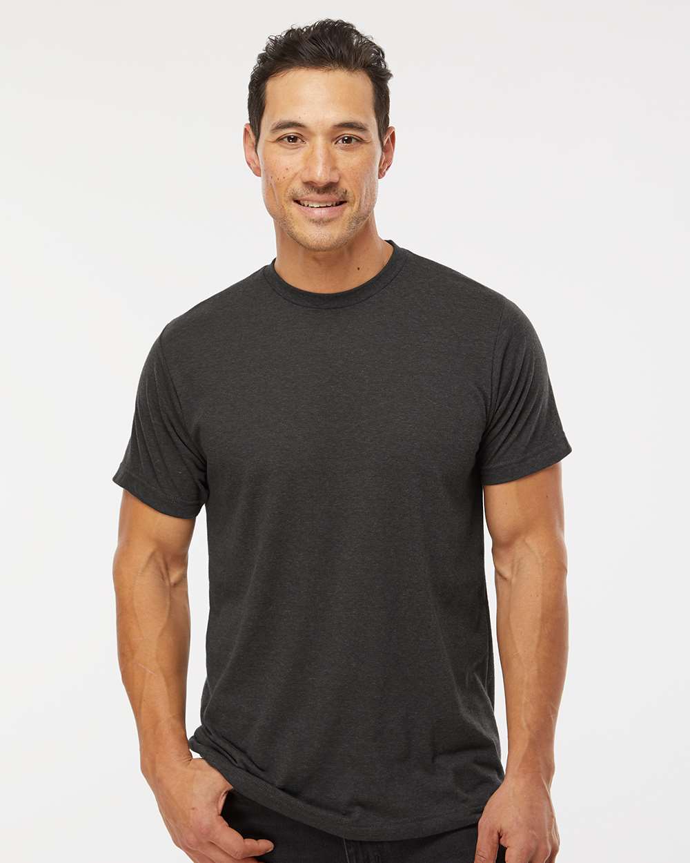 Deluxe Blend T-Shirt – 3541 – Heather Graphite