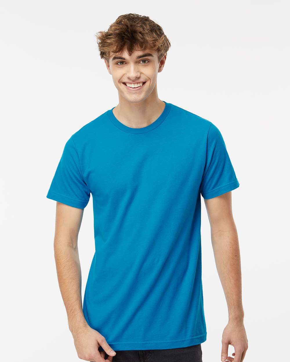 Fine Jersey T-Shirt – 4502 – Fine Turquoise
