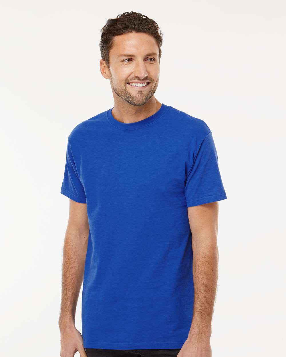 Men's Gold Soft Touch T-Shirt – 4800 – Royal