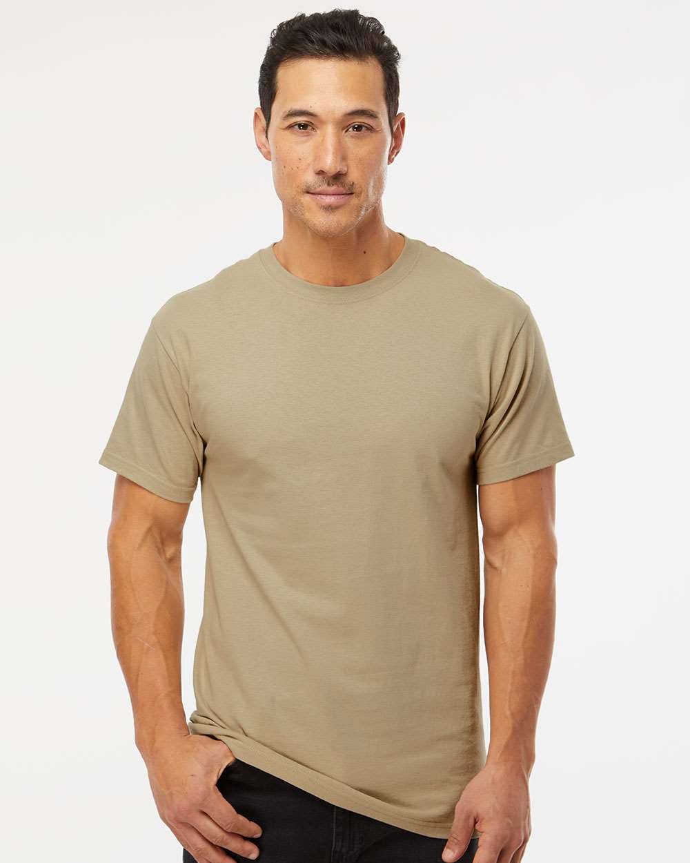 Men's Gold Soft Touch T-Shirt – 4800 – Sand