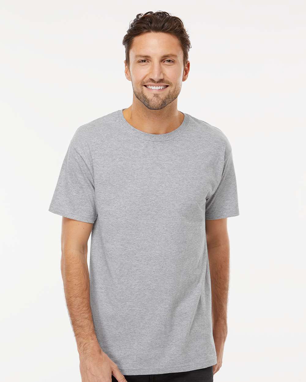 Men's Gold Soft Touch T-Shirt – 4800 – Sport Grey