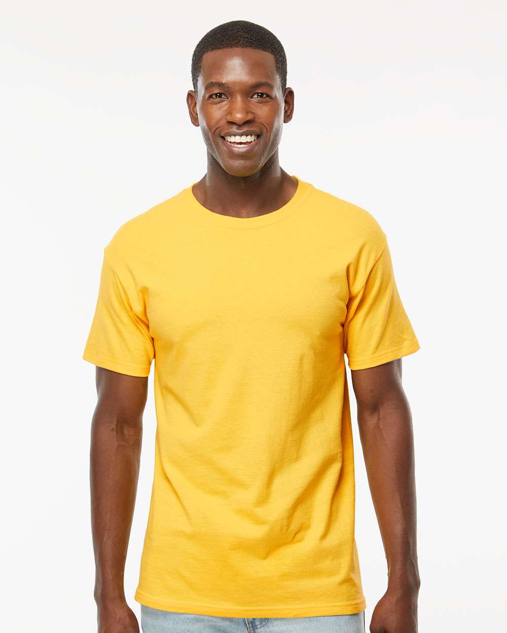 Men's Gold Soft Touch T-Shirt – 4800 – Yellow