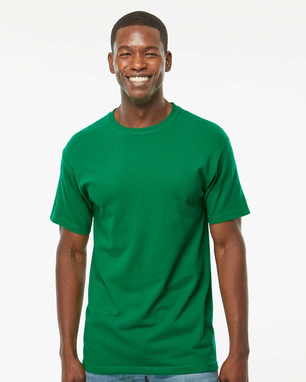 Men's Gold Soft Touch T-Shirt – 4800 – Fine Kelly Green