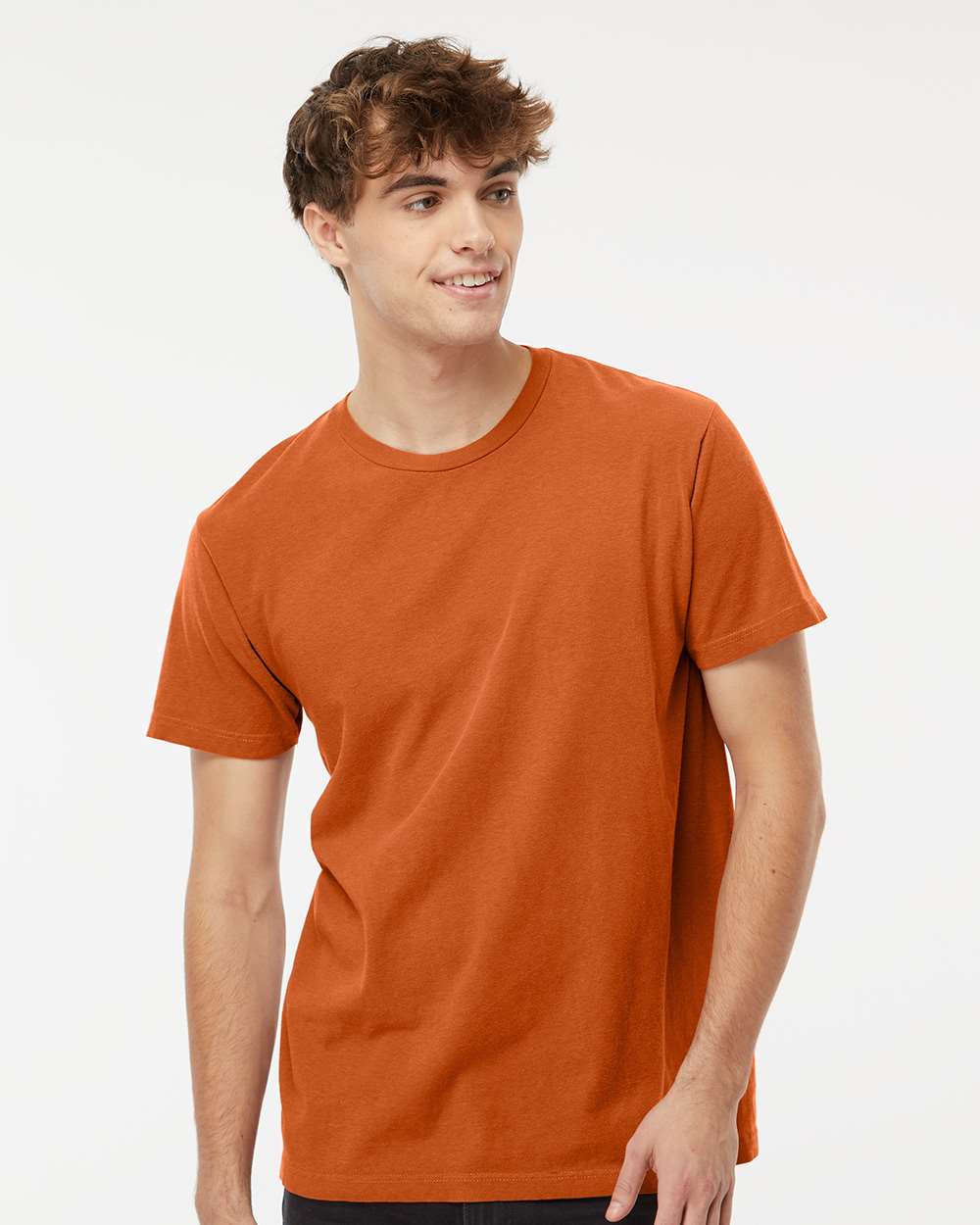 Unisex Vintage Garment-Dyed T-Shirt – 6500M – Burnt Orange