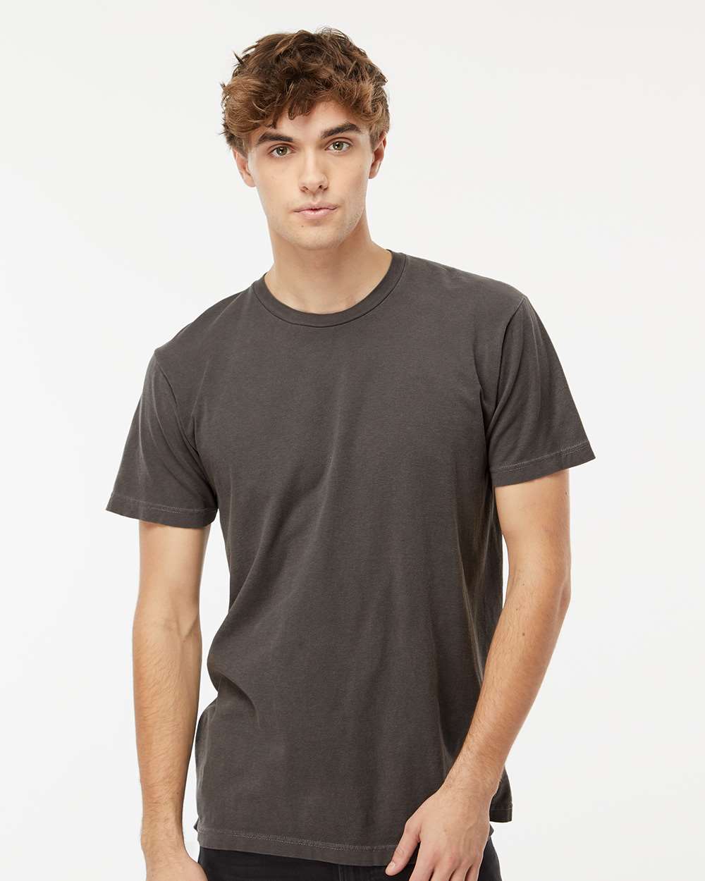 Unisex Vintage Garment-Dyed T-Shirt – 6500M – Charcoal